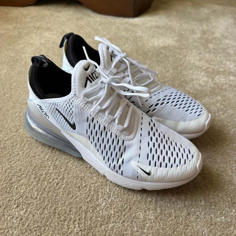 Nike Women's White and Black Trainers